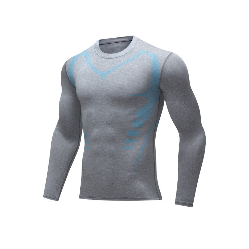 Men's Quick-Dry Sports Training Suit | Long Sleeve Compression Set
