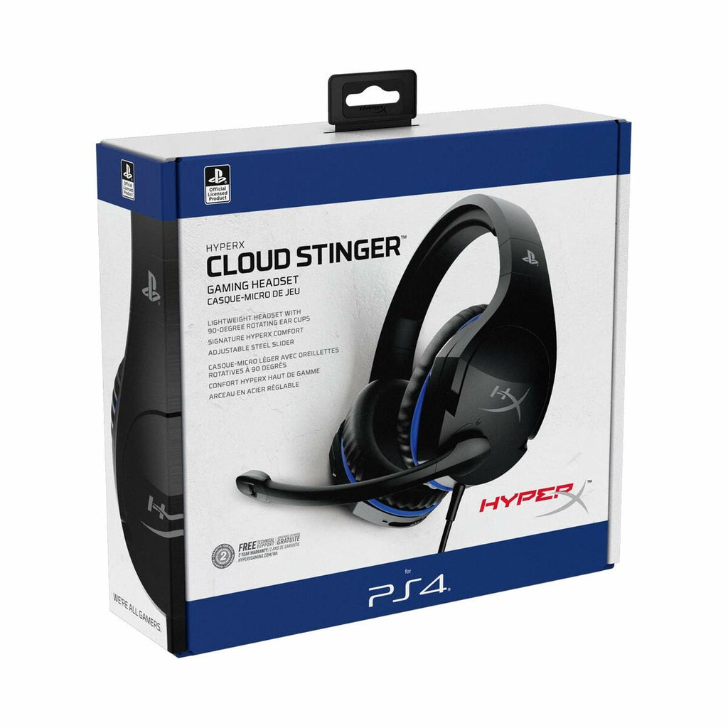 Audífonos Gaming HyperX Cloud Stinger con Micrófono Negro/Azul