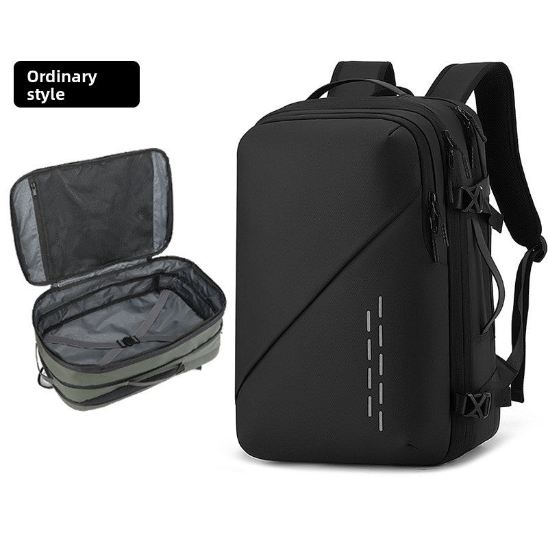 Compression Travel Backpack | 20-35L | Fits 16" Laptop | Nylon | Air Cushion Straps | 2 Colors