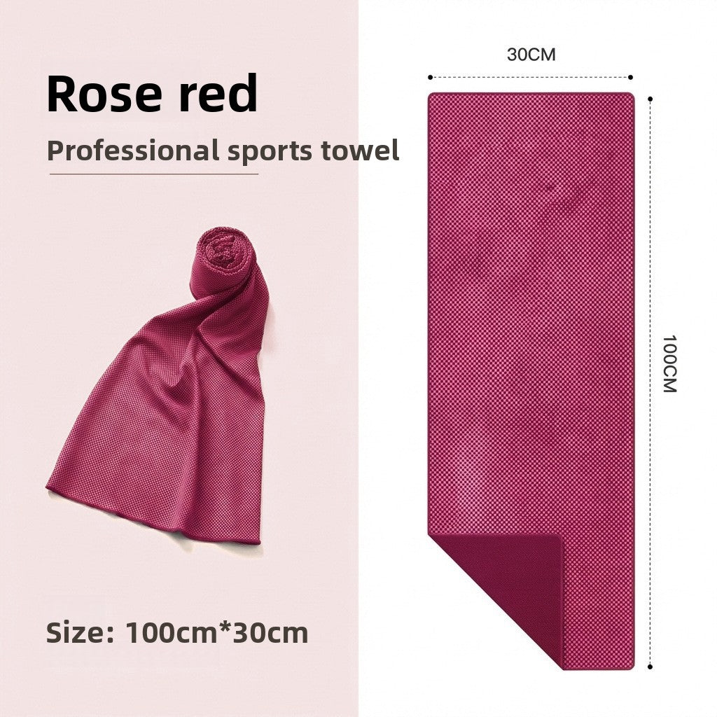 Toalla Refrescante Deportiva 100x30cm – Secado Rápido, Antibacteriana y Multideporte