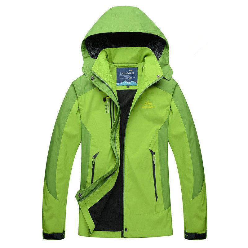 Windproof Waterproof Outdoor Jacket | Men & Women | Hooded Zip | M-5XL | 10 Colors