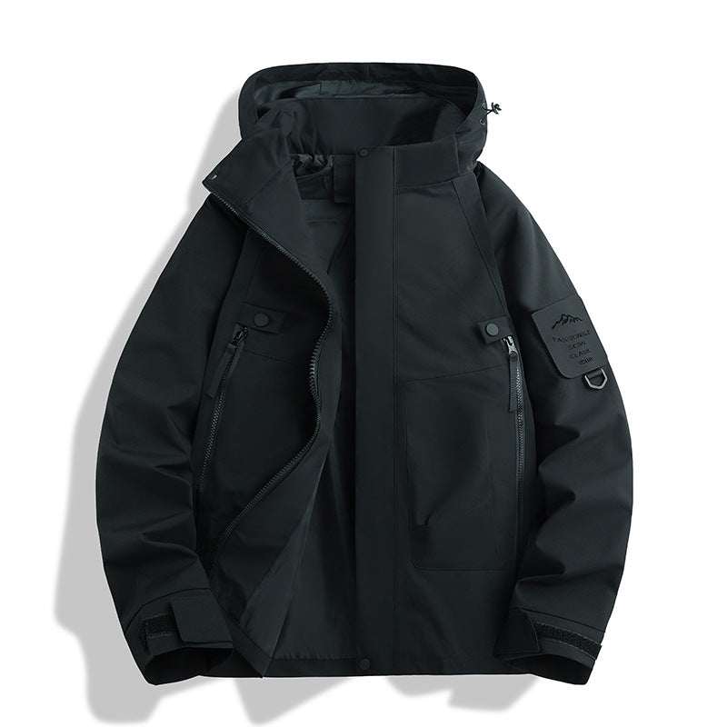 3-in-1 Windproof Winter Jacket | Detachable Fleece Liner | S-3XL