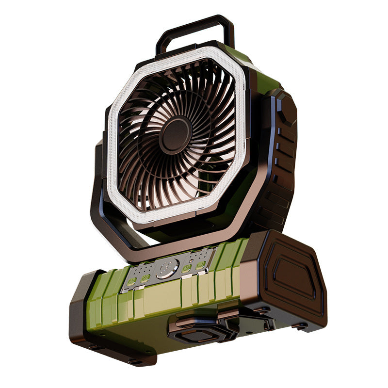 Ventilador Portátil Recargable con Luz y Control Remoto – ALTSON