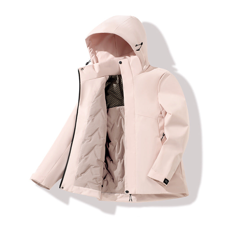 Unisex Mountaineering Jacket | 400g Cotton Fill | Graphene Lined | Hooded Zip | S-5XL | 9 Colors