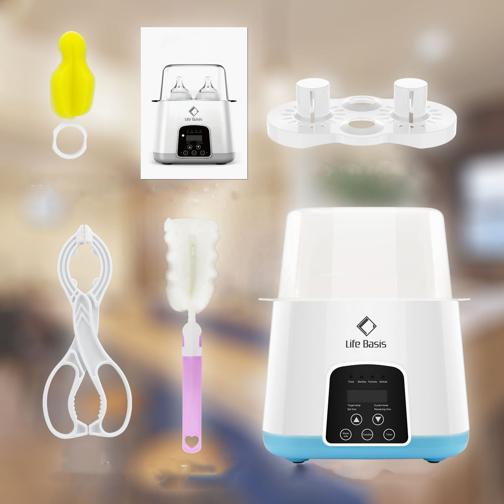 ALTSON Calienta Biberones Inteligente — 4 Biberones Simultáneos, Termostato, Control Remoto