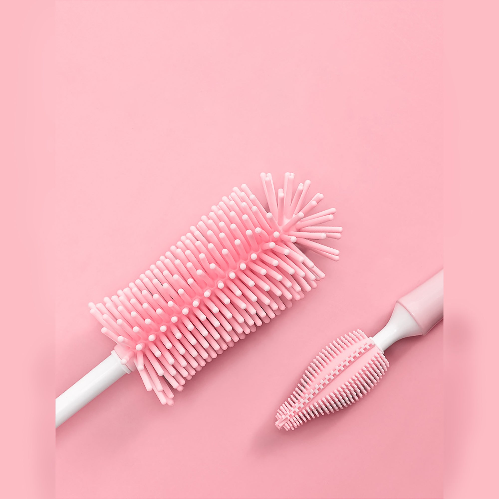 ALTSON Silicone Baby Bottle Brush Set — Straw & Bottle Cleaner for Newborns