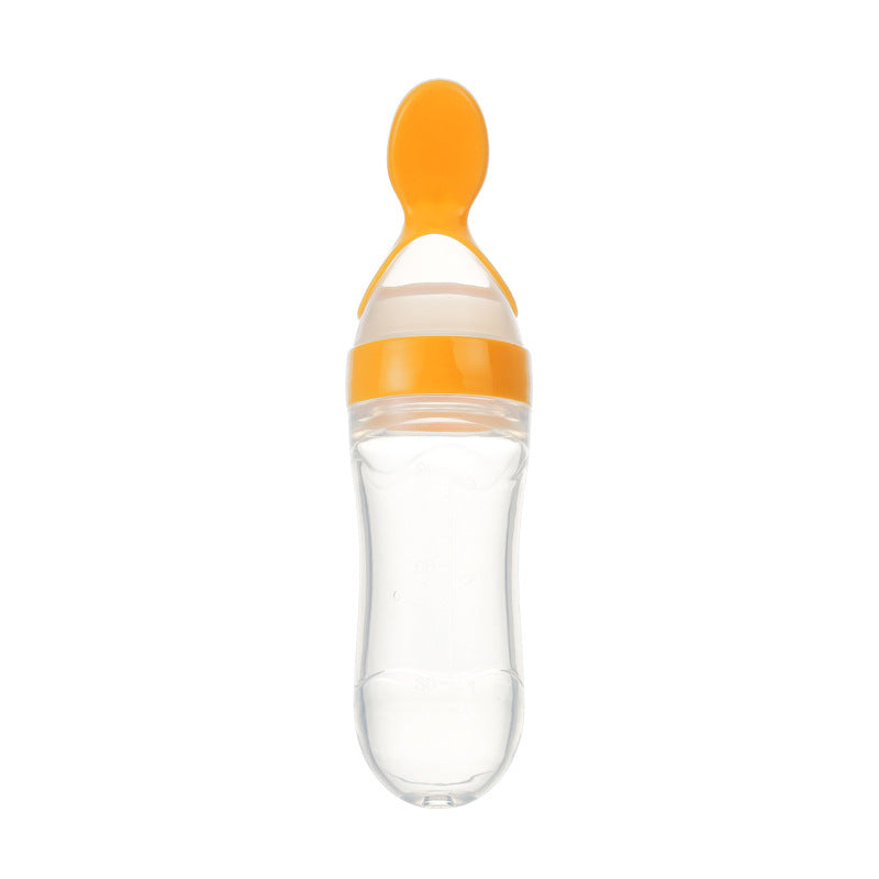 ALTSON Cuchara Biberón de Silicona para Bebés — 90ml, Libre de BPA, 5 Colores