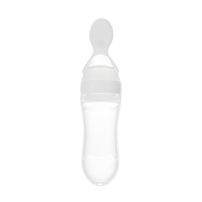ALTSON Cuchara Biberón de Silicona para Bebés — 90ml, Libre de BPA, 5 Colores