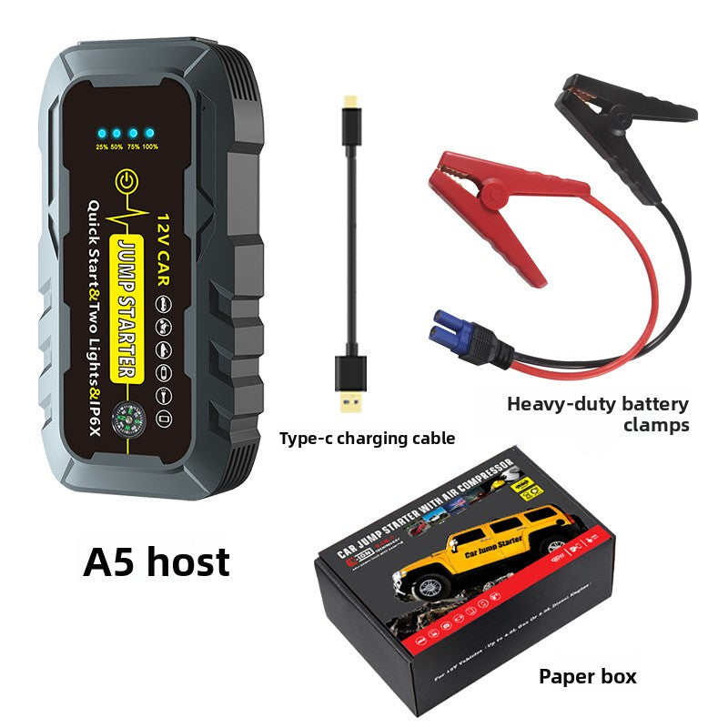Arrancador Portátil 12V para Autos con Power Bank | IP6X | 1000A-3000A