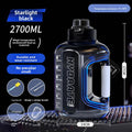 Botella de Agua Grande Tipo Barril | PC Alimentario | 1.7L y 2.7L con Accesorios
