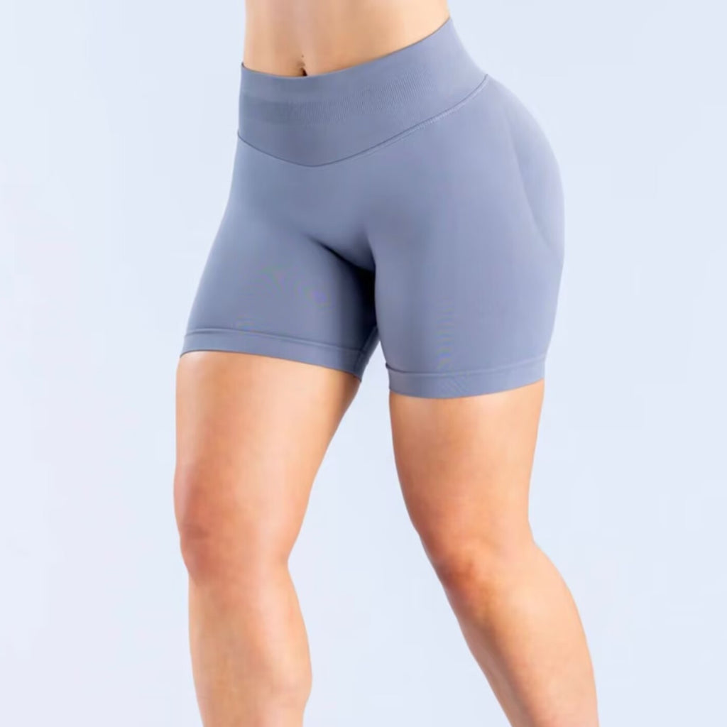 Pantalones Yoga Mujer Cintura Triple Sin Costuras 90% Nylon 10% Spandex Butt Lift Alta Elasticidad 3/4 19 Colores XS-XL | Women Seamless Triple Waist Yoga Pants