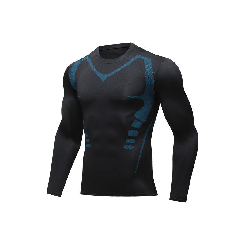 Men's Quick-Dry Sports Training Suit | Long Sleeve Compression Set
