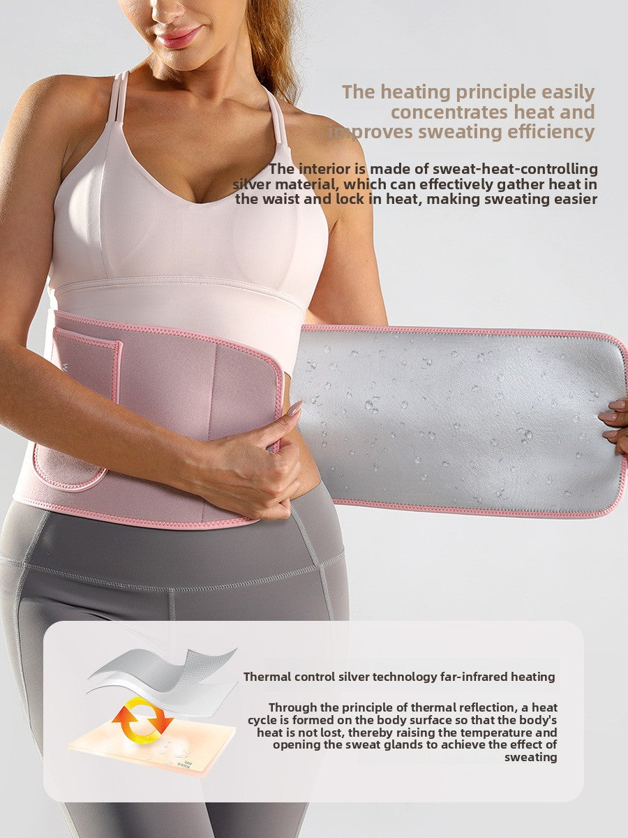 Neoprene Waist Trimmer Belt | Silver Ion Antibacterial | Sizes L-2XL | 3 Colors
