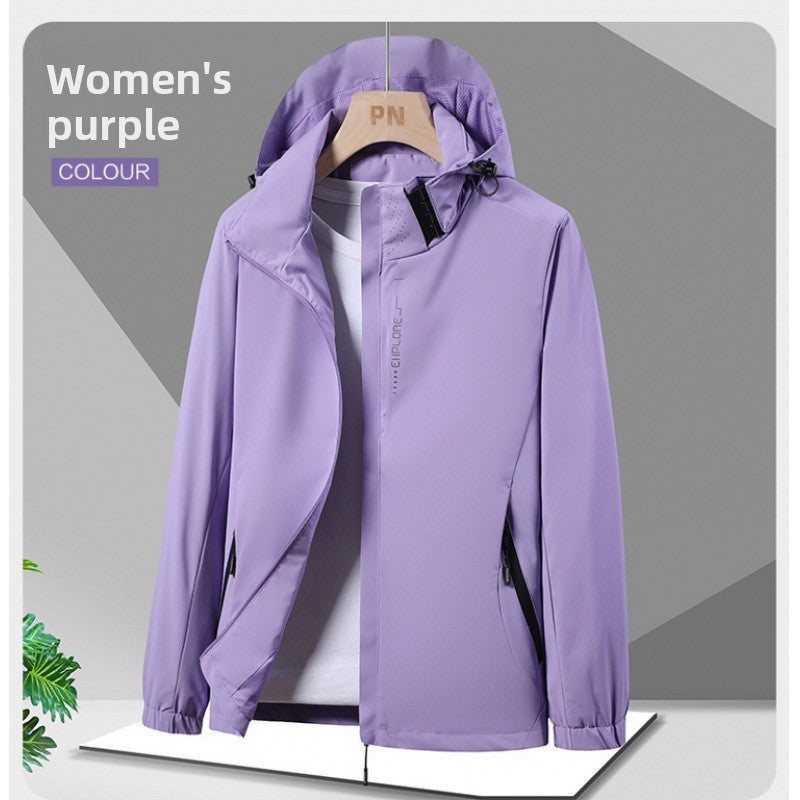 Unisex Waterproof Jacket | 8000mm Rating | Windproof & Breathable | Lightweight | M-5XL | 13 Colors