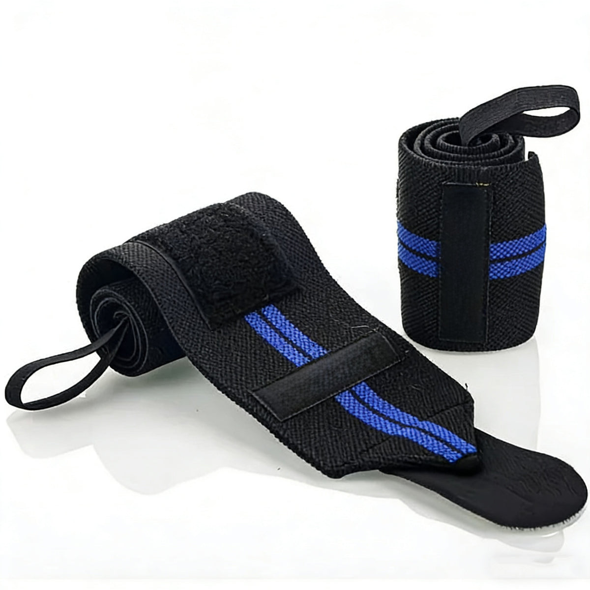 Muñequeras Elásticas de Soporte para Fitness — Elastic Wrist Support Straps