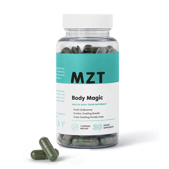 Body Magic Cápsulas de Clorofila – Desintoxicación, Digestión y Control de Olor