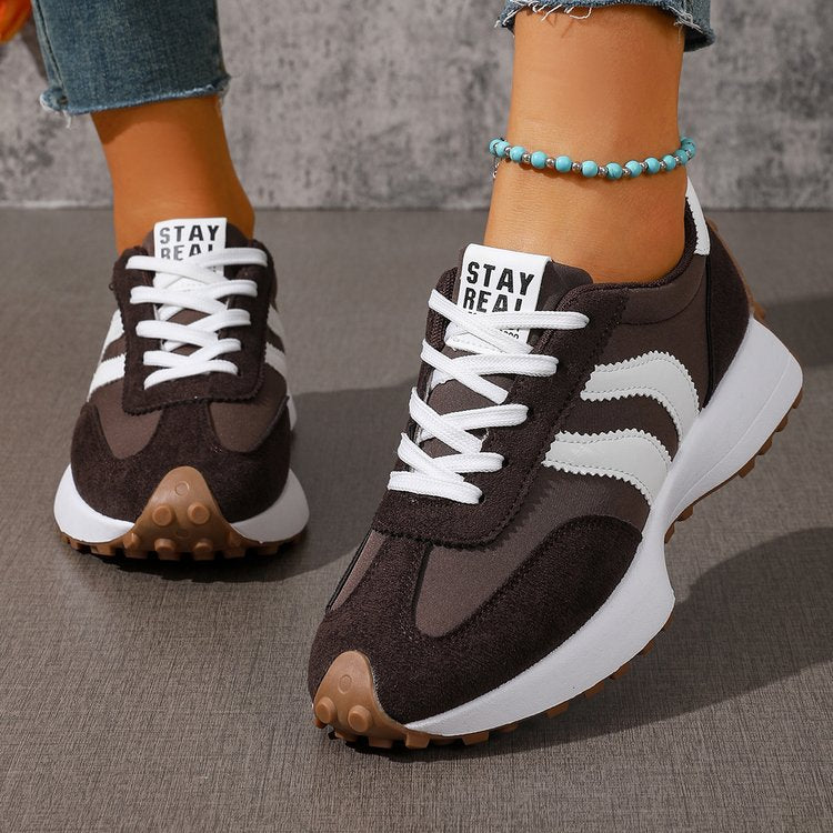 Zapatillas Deportivas Casuales Mujer – Suela Gruesa, 7 Colores, Tallas 36-43