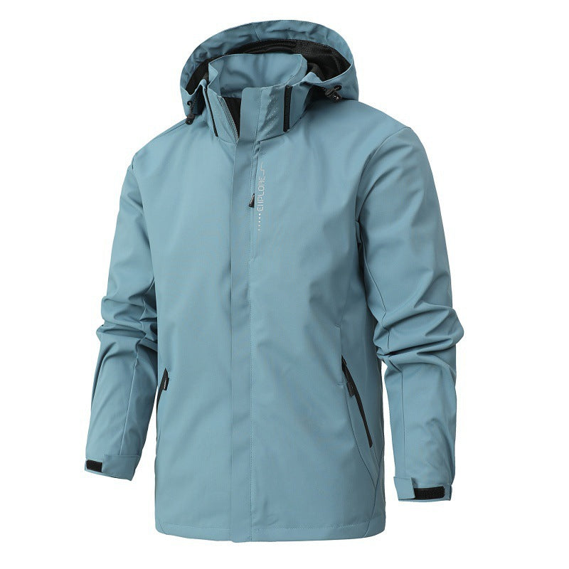 Unisex Waterproof Jacket | 8000mm Rating | Windproof & Breathable | Lightweight | M-5XL | 13 Colors