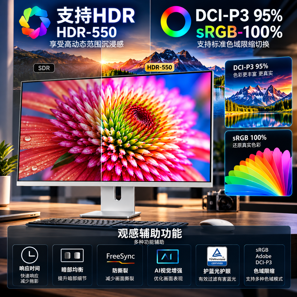 27-Inch 4K 75Hz IPS Monitor | Monitor IPS 4K de 27 pulgadas