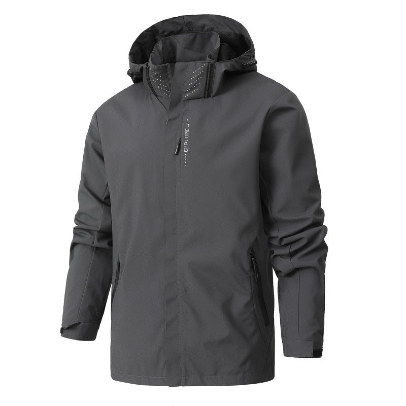 Unisex Waterproof Jacket | 8000mm Rating | Windproof & Breathable | Lightweight | M-5XL | 13 Colors