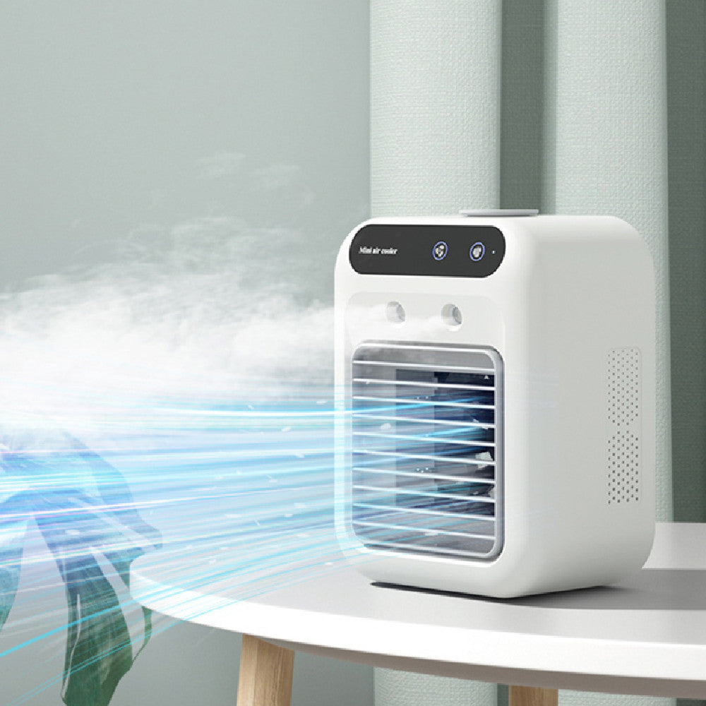 Mini Aire Acondicionado Portátil USB con Humidificador