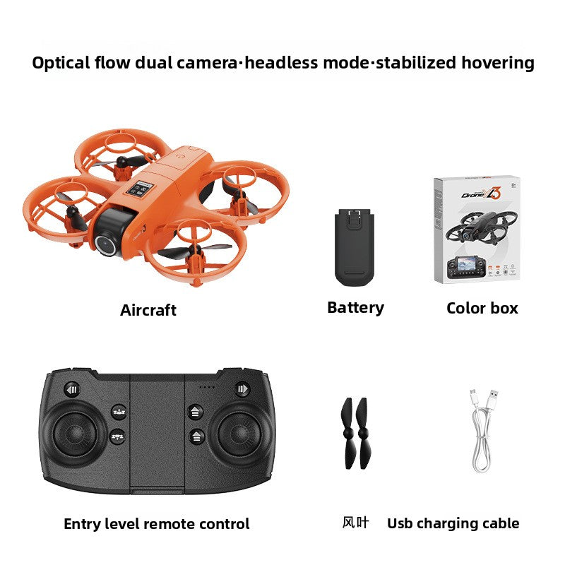 Mini Dron YL3 con Doble Cámara HD – Posicionamiento Óptico, Control Gestual, Pantalla 2.4"