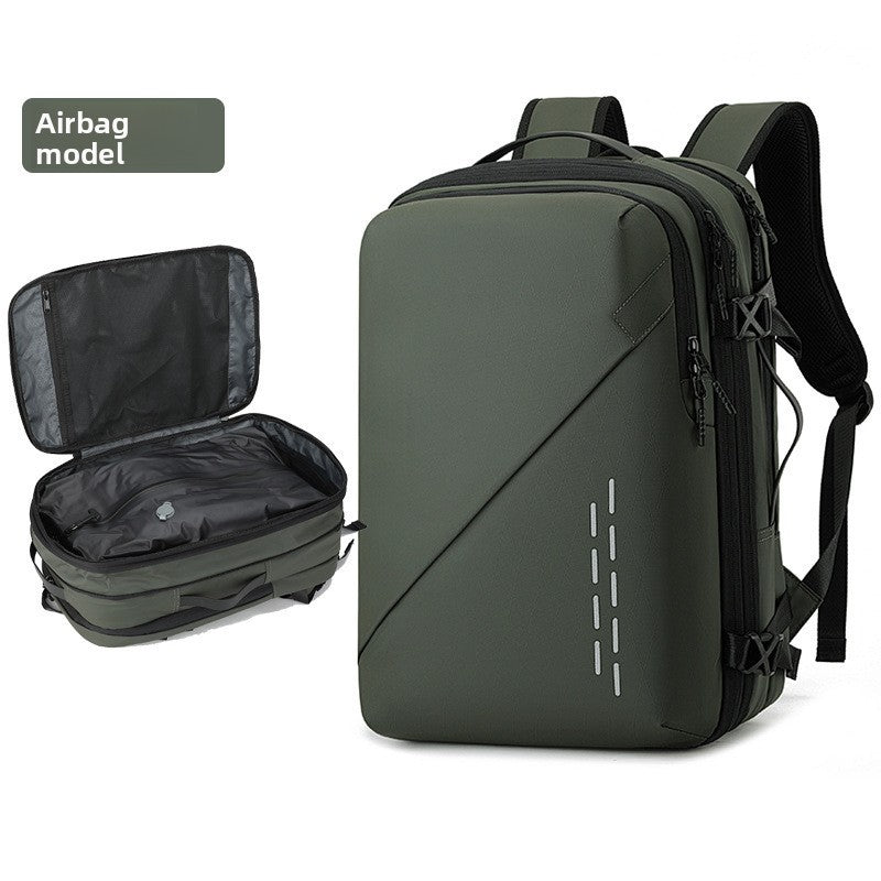 Compression Travel Backpack | 20-35L | Fits 16" Laptop | Nylon | Air Cushion Straps | 2 Colors