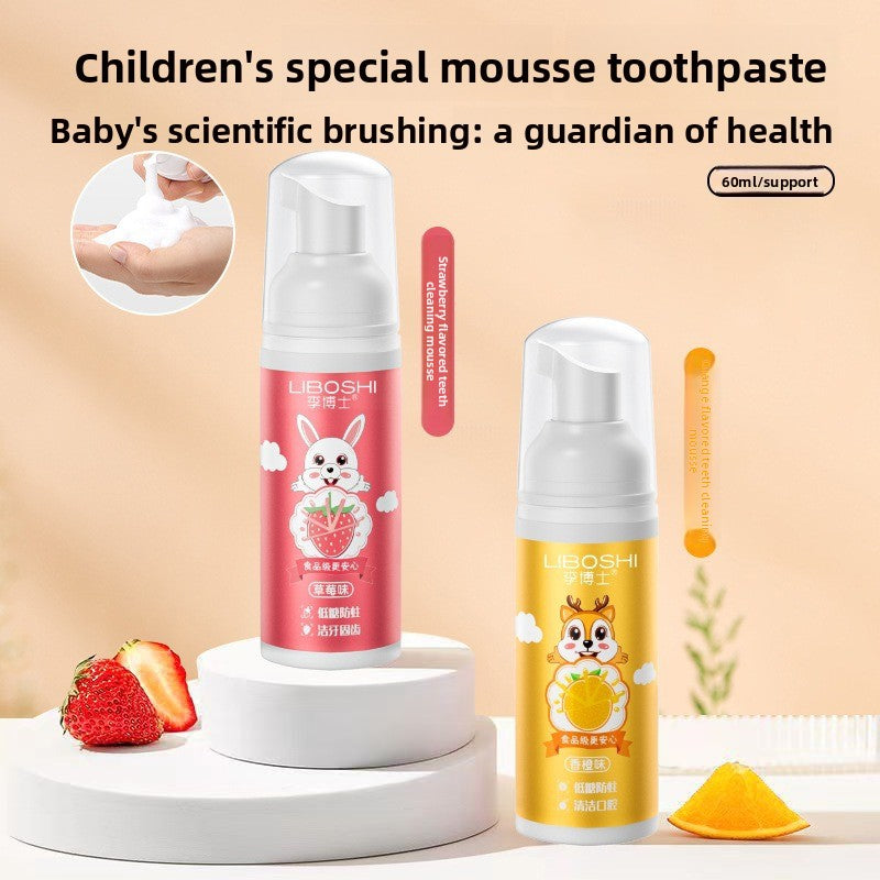 Pasta de Dientes Probiótica Infantil Viral TikTok – Dr. Li Mousse Espuma Sin Flúor | Dr. Li Kids Probiotic Toothpaste Mousse