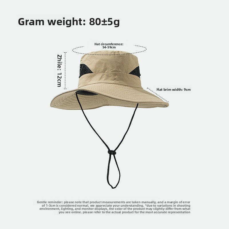 Gorro de Protección Solar Exterior – Transpirable, Secado Rápido y Ajustable