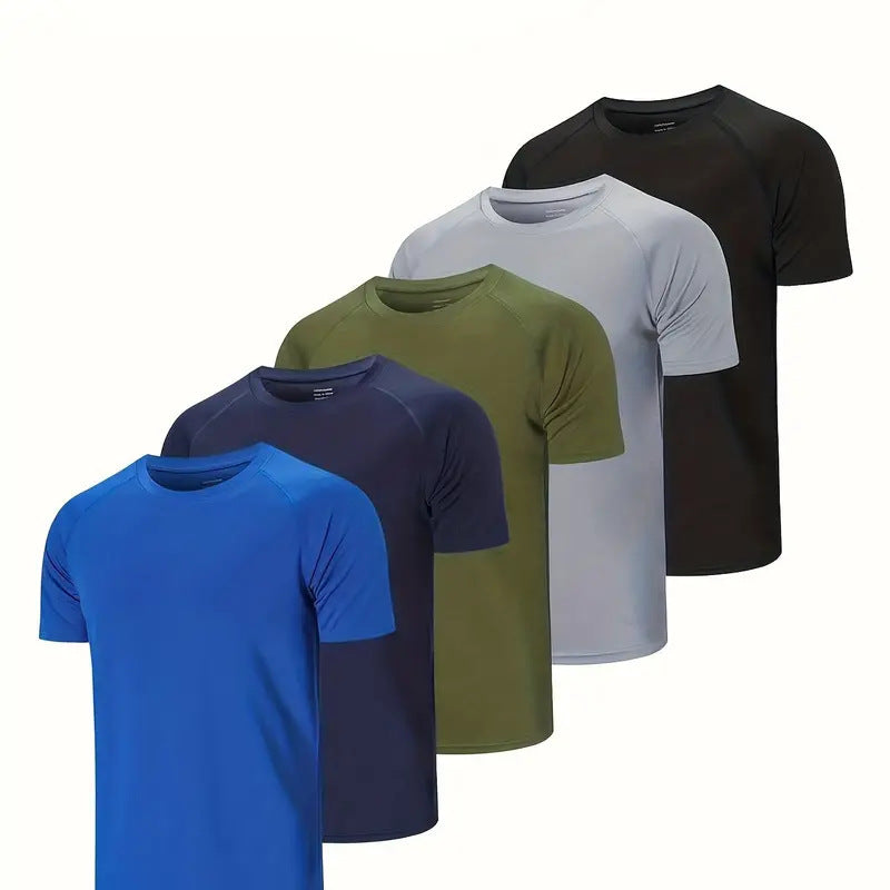 Camiseta Deportiva Loose Fit Cuello Redondo | Manga Corta | 12 Colores