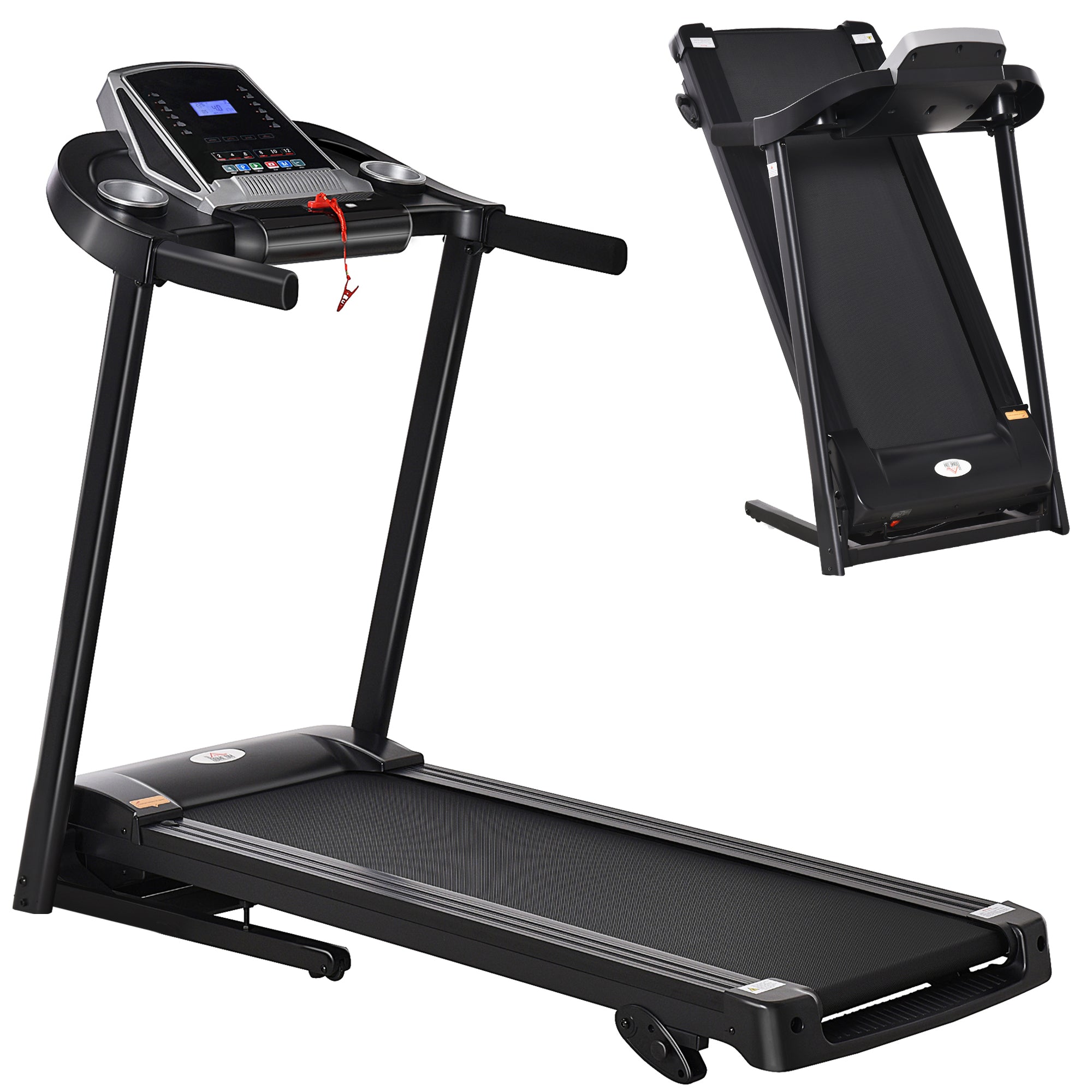 Cinta de Correr Plegable ALTSON — 2.0 HP, Inclinación Manual, 12 Programas y Pantalla LED