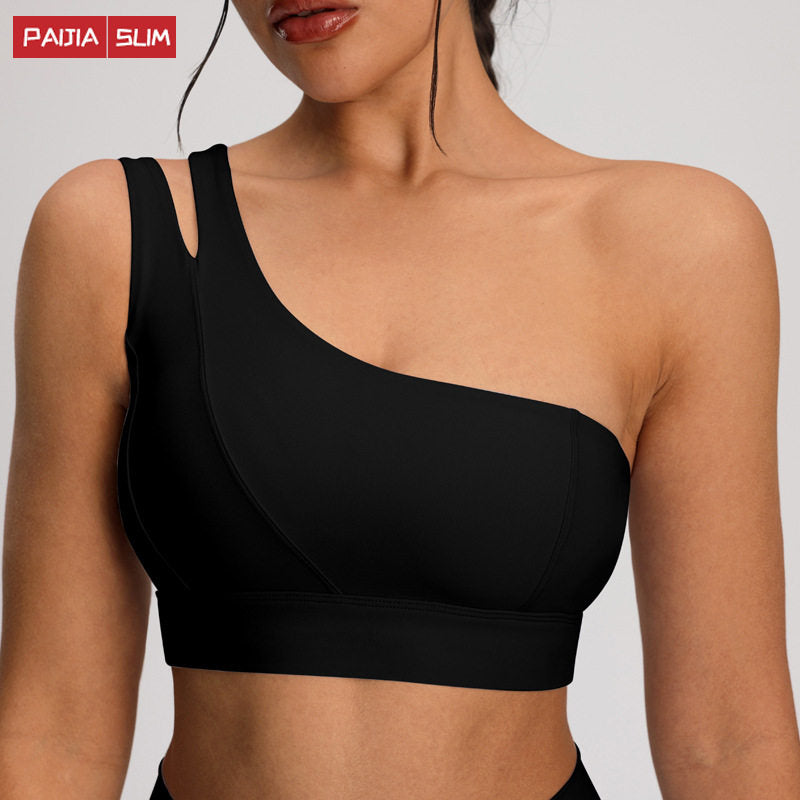 Conjunto Yoga Mujer Bra Asimétrico + Falda Deportiva Tela Quick-Dry S-XL | Women Yoga Set Bra & Skirt