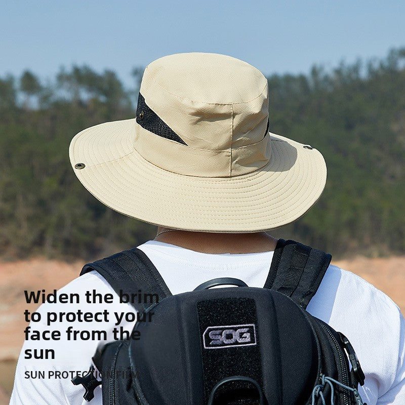 Gorro de Protección Solar Exterior – Transpirable, Secado Rápido y Ajustable