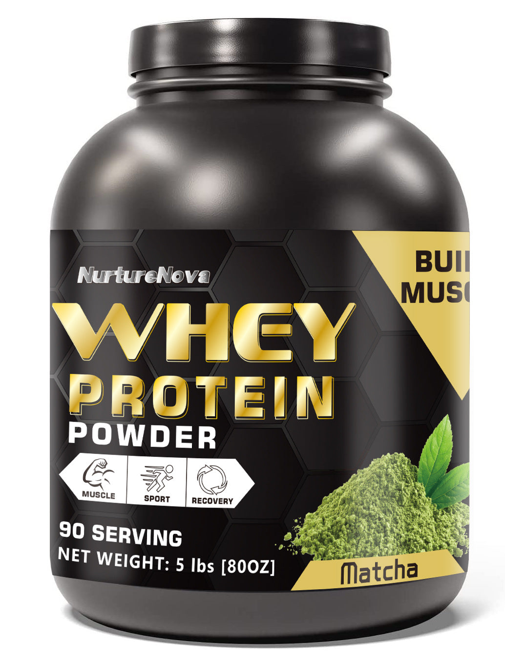 Proteína en Polvo 5 Lbs (2.27kg) | Whey Protein Powder 5 Lbs