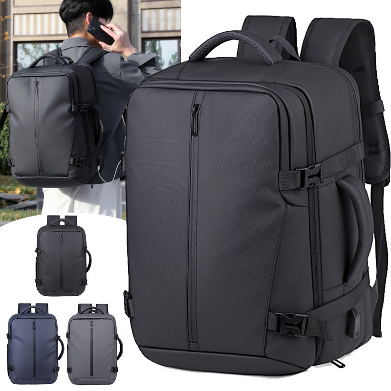 Multifunctional Business Laptop Backpack | Nylon | 20-35L | Fits 16" | Air Cushion | 3 Colors