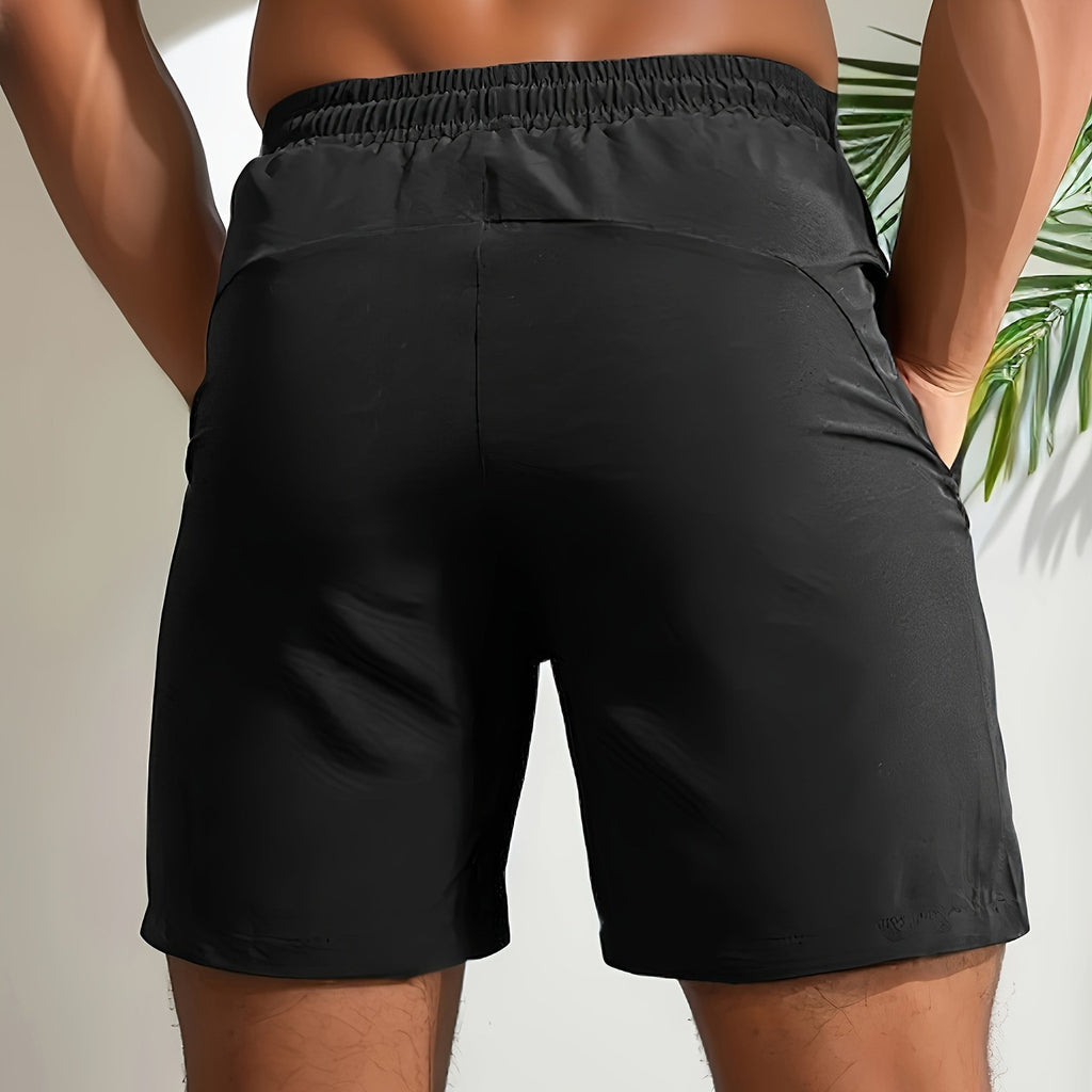 Shorts Deportivo Hombre Secado Rápido Ajuste Ceñido 5 Colores S-3XL | Men's Quick-Dry Tight-Fit Sports Shorts