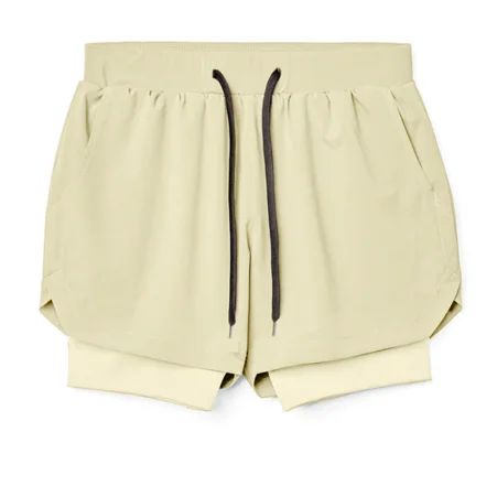 Shorts 2 en 1 Hombre Running Forro Compresión Transpirable 9 Colores S-XXL | Men's 2-in-1 Running Sports Shorts