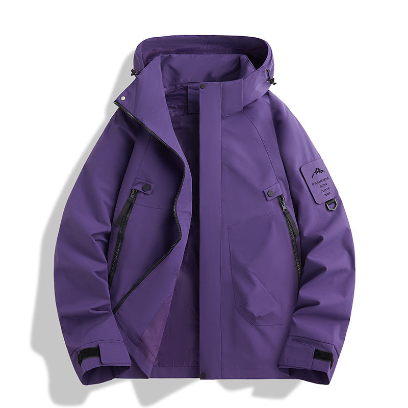 3-in-1 Windproof Winter Jacket | Detachable Fleece Liner | S-3XL