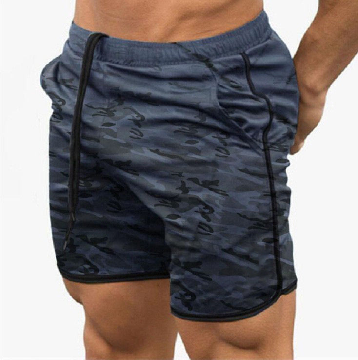 Shorts Deportivo Hombre Cintura Alta Malla Transpirable Secado Rápido 13 Colores M-XXL | Men's High Waist Mesh Quick-Dry Sports Shorts
