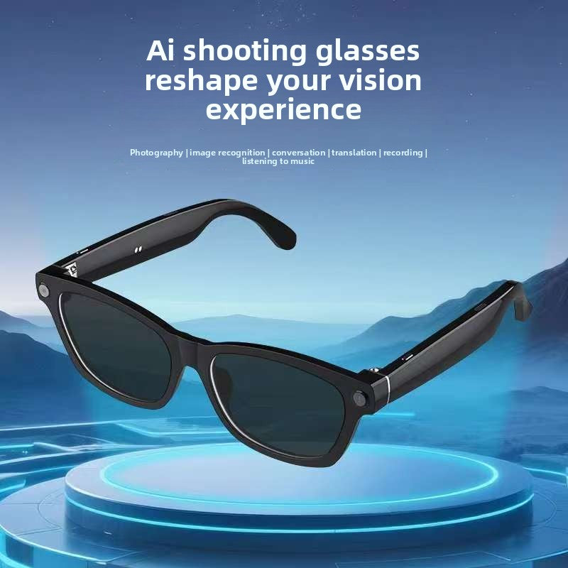 Gafas Inteligentes con IA – Cámara 1080P, Traducción en Tiempo Real, Bluetooth, 32GB