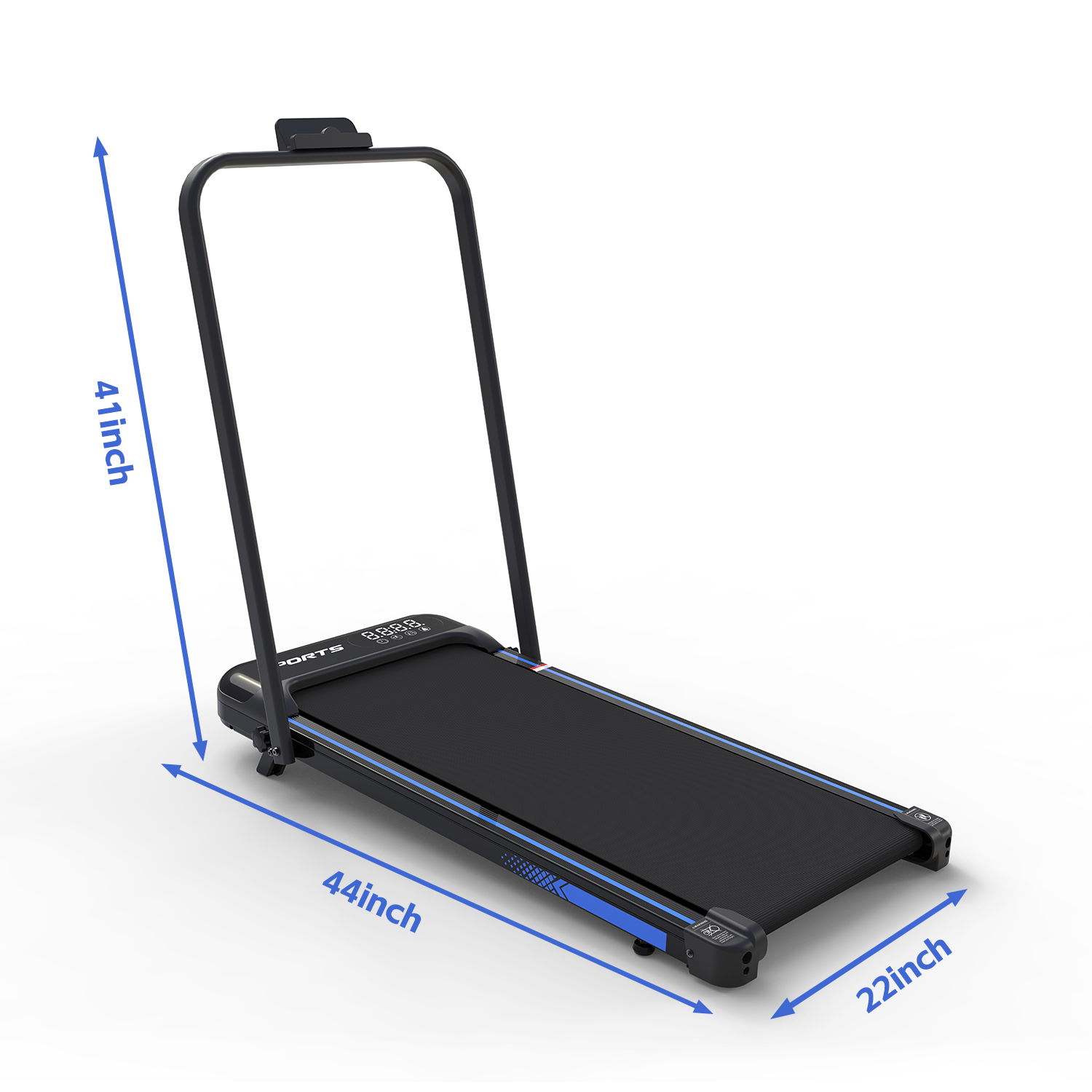 Caminadora 3 en 1 ALTSON — Plegable con Inclinación, Barra, Control Remoto y Pantalla LED
