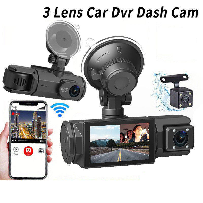 Cámara para Auto ALTSON — Doble Lente HD 1080P con WiFi y Visión Nocturna