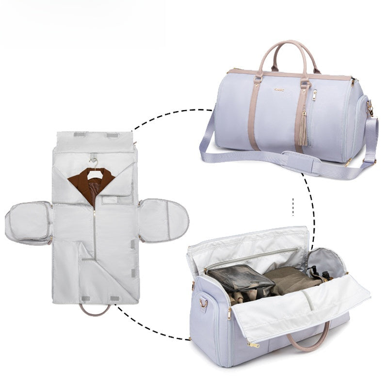 Bolso de Mano Plegable para Viaje – Ligero, Multifunción y Compatible con Trolley
