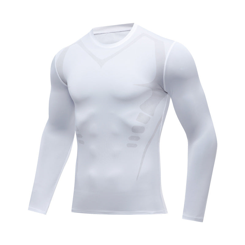 Men's Quick-Dry Sports Training Suit | Long Sleeve Compression Set