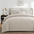 ALTSON Juego de Ropa de Cama 7 Piezas — Full, Queen y King | 8 Colores
