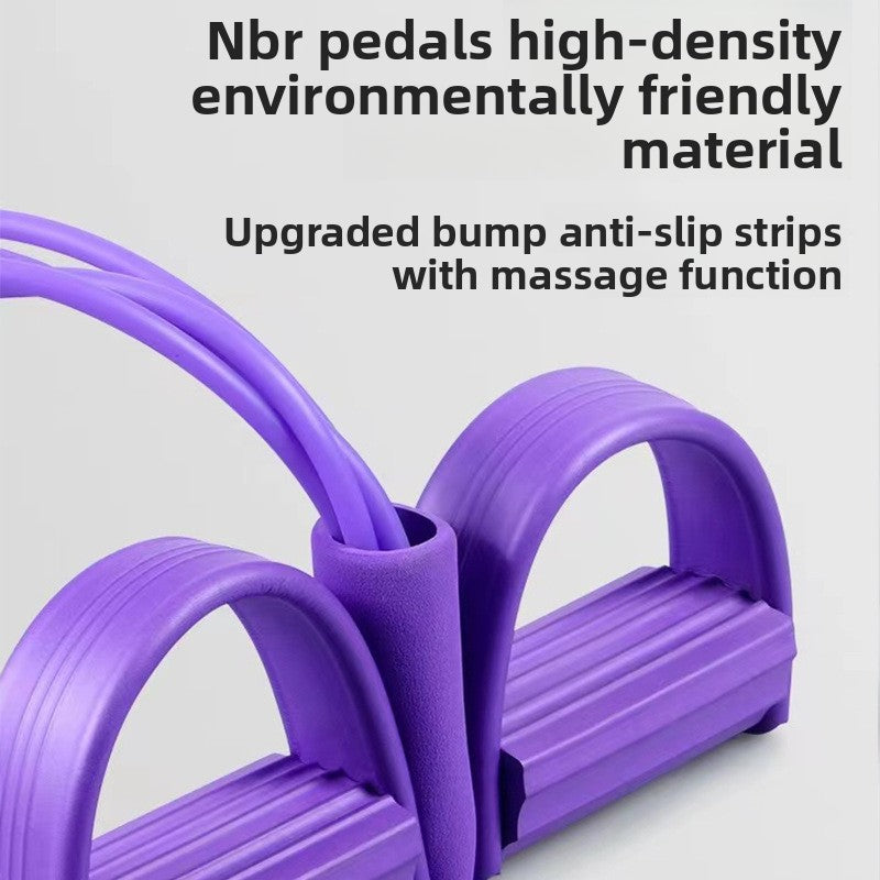 Pedal Resistance Bands Set – TPR Tubes for Home Fitness