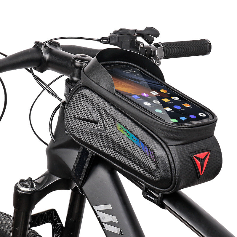 Bolsa de Sillín para Bicicleta 7" – Impermeable con Franja Reflectiva – ALTSON