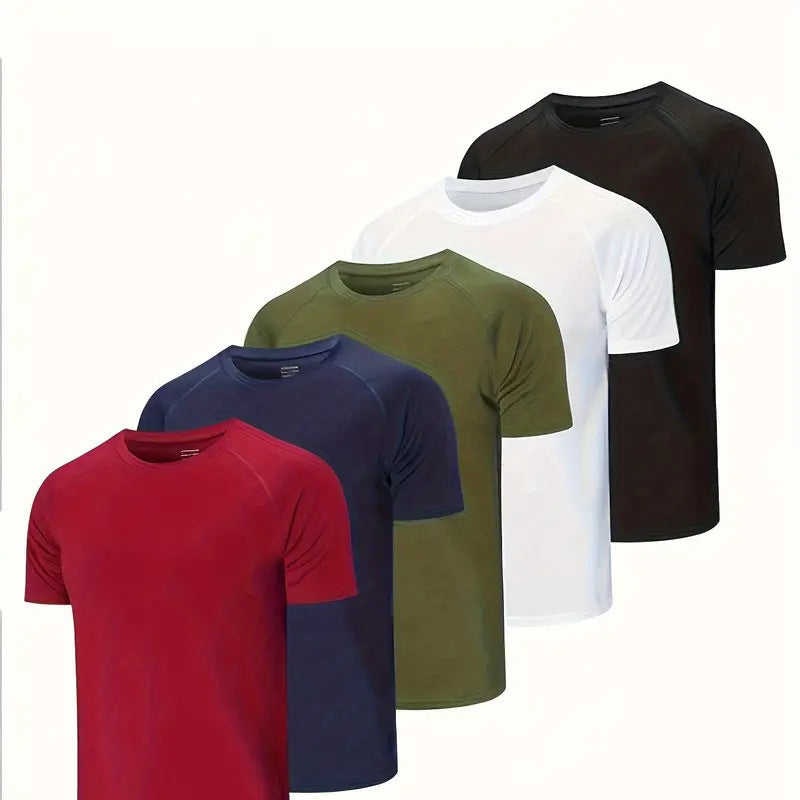 Camiseta Deportiva Loose Fit Cuello Redondo | Manga Corta | 12 Colores