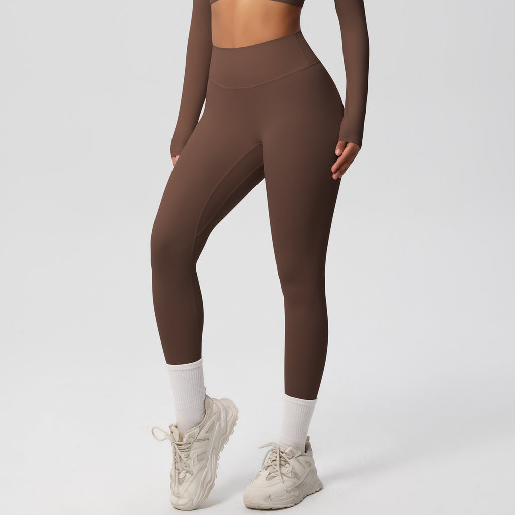Conjunto Yoga Mujer Pantalón + Top Deportivo 80% Nylon 20% Spandex Quick-Dry Slim-Fit S-XL | Women Yoga Pants & Sports Top Set
