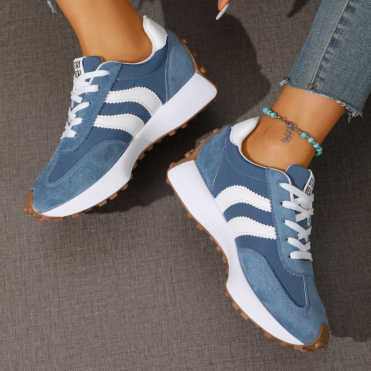 Zapatillas Deportivas Casuales Mujer – Suela Gruesa, 7 Colores, Tallas 36-43